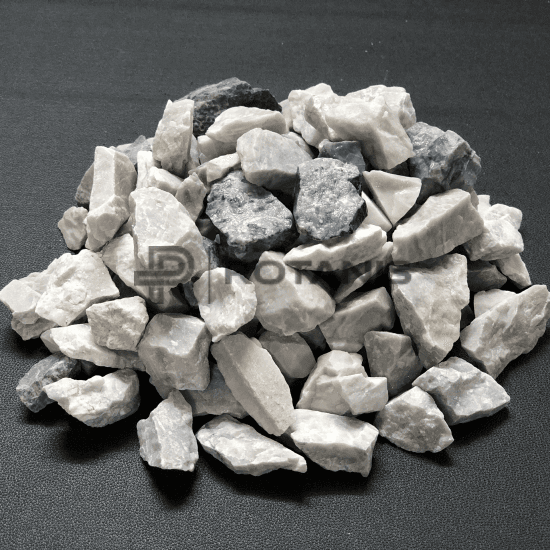 Piatra pentru amenajări predominant albă 1 - 3 cm