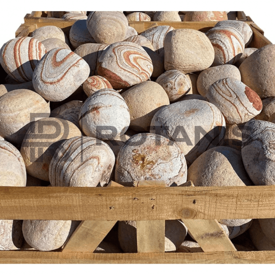 Piatra Rotunjita Rainbow Politiko 3 -6 cm